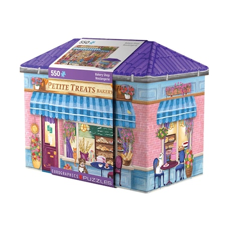 Eurographics Bakery Shop Shaped Tin Puzzle 550 pc 8551-5996