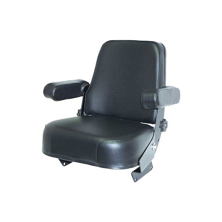 Uni Pro Case-IH/International Harvester/Massey Ferguson 86 Seat Assembly, Mechanical, Black Vinyl 7107