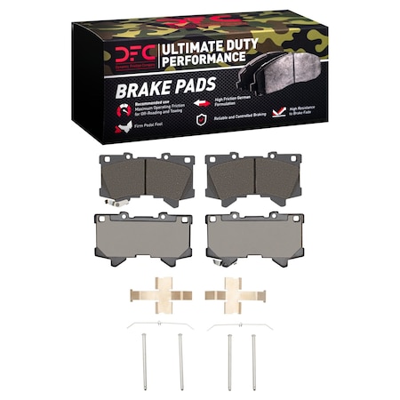 Dfc Ultimate Duty Disc Brake Pad Set, 1400-2442-01