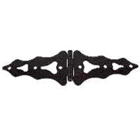 Stanley 179192 10 In. Ornmntl Black Strap Hinge 7537426