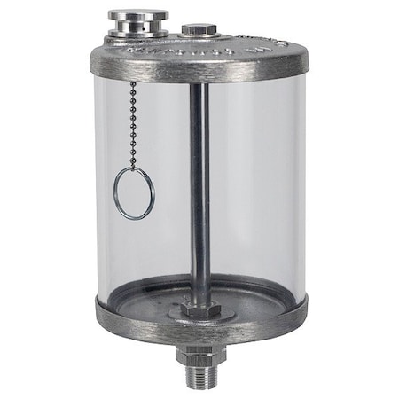 Ldi Industries Gravity Feed Reservoir, Aluminum, 8 in H R111-03