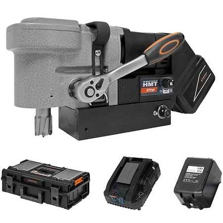 Holemaker Technology HMT Cordless RTV36-18 Magnet Drill, 2 x 9.0AH Kit Stakit, US Version 805046-020US