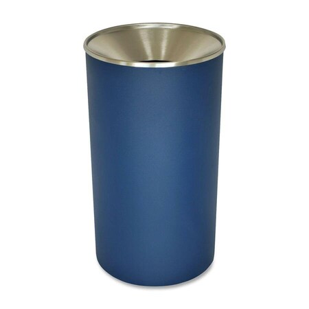Ex-Cell Kaiser 33-Gal. Powder Coated Receptacle - Steel, Indigo WR-33F INGX