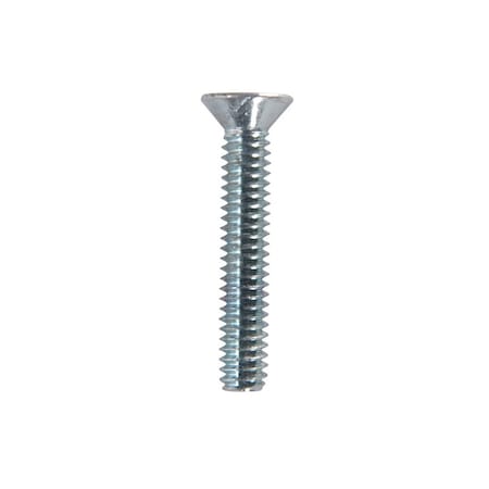 Hillman Machine Screws No. 1/4-20 X 1-1/2in L Phillips Flat Head Zinc-Plated Steel Zinc-Plated 101141