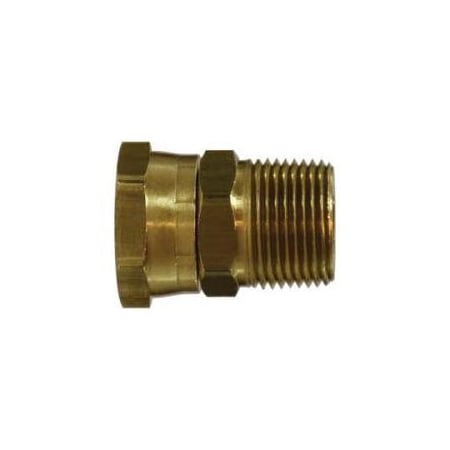 Midland Industries ADAPTER SWVL 3/4IN FGH 3/8IN MPT BRS 30184