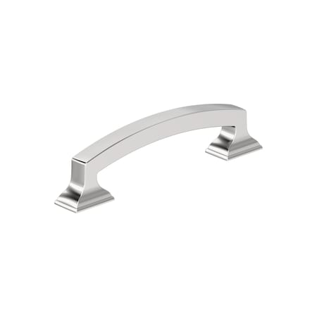 Amerock Incisive 3-3/4 inch (96mm) Center-to-Center Polished Chrome Cabinet Pull, 25PK 25VMP3712126