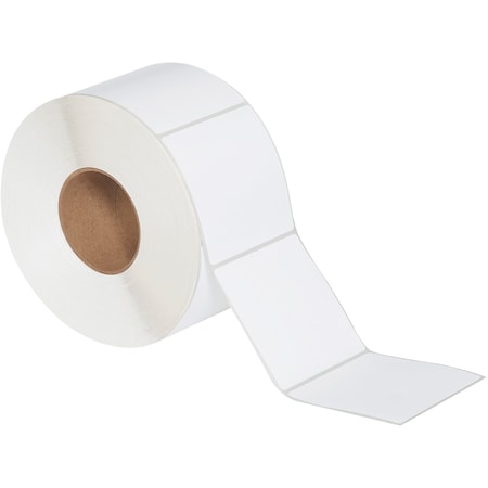 Tape Logic 1 x 1in White Direct Thermal Labels THL501