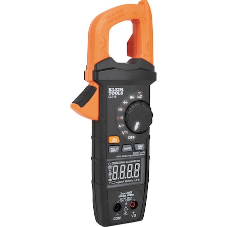 Klein Tools Digital Pro Clamp Meter, 600A AC/DC CL710