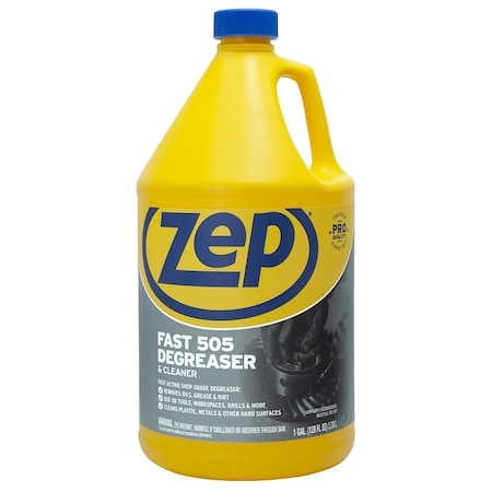 Zep Cleaner and Degreaser, 1 gal Bottle, Liquid, Characteristic ZU505128