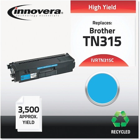Innovera Toner Cartridge, Cyan, Brother, MaxPge 3500 IVRTN315C