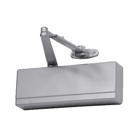 Sargent Standard Arm Powerglide Cast Iron Door Closer Sprayed Aluminum Enamel Finish 281OEN