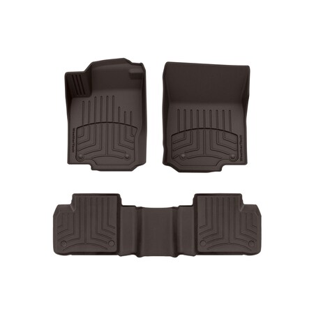Weathertech Cocoa, Front and Rear FloorLiner HP 47401-1-2IM