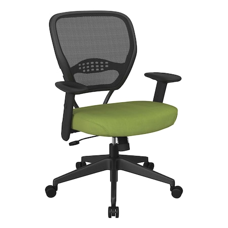Space Seating 55 Series Professional AirGrid Back Managers Chair, Fun Colors Green 55-7N17-6