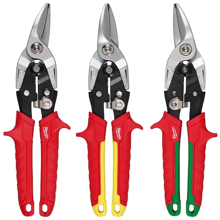 Milwaukee Tool 3PC Aviation Snip Set 48-22-4563