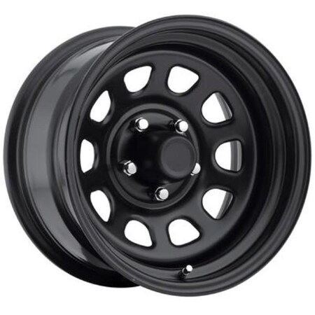 Procomp 15 x 8 in. 5x4.5 Bolt Pattern 3.75 Backspace Flat Black Wheel PCW51-5865F