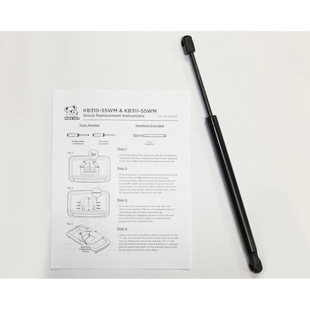 Koala Kare Shock Kit, Plastic, 18 3/4 in L, 2 1/2 in W 310-58-WM-Kit
