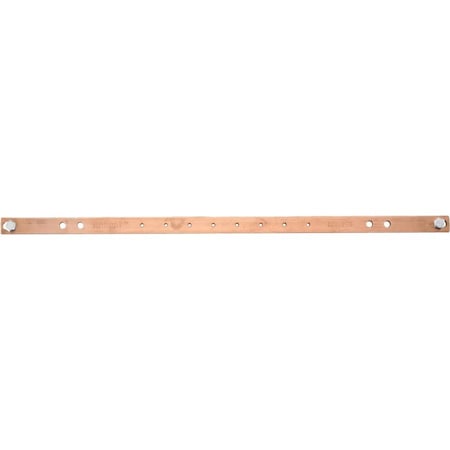 Hubbell Premise Wiring BUSBAR, 19" RACK MOUNT C/W MOUNTING, HARDWARE HBBBHR19KT