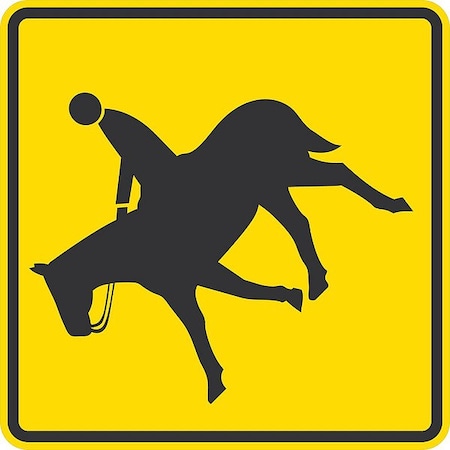 Lyle W11-7, Equestrian Crossing Symbol G-15435-HI_30x30