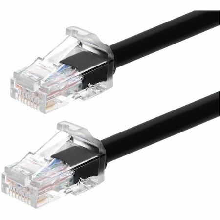 Monoprice CAT6A 5FT BLACK COMPONENT LEVEL PATCH CABLE_ UTP_ 24AWG_ 500MHZ_ PURE 44647