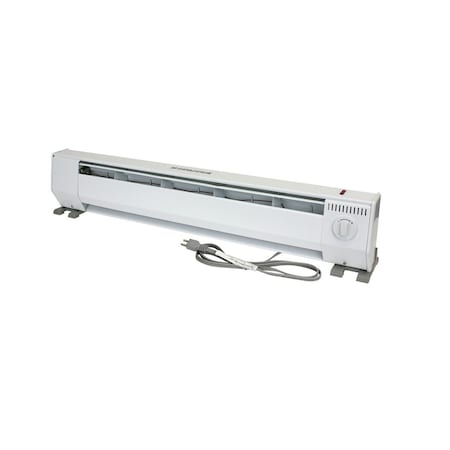King Electric KP PORTABLE BB HEATER 3FT 120V 1000W BRIGHT WHITE KPH1210-BW