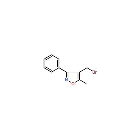 Ak Scientific 4-(Bromomethyl)-5-methyl-3-phenylisoxazole (250mg), CAS 180597-83-5 Y8045-250mg