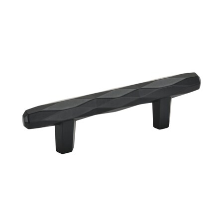 Amerock St. Vincent 3 in 76 mm Center-to-Center Black Bronze Cabinet Pull BP36646BBR