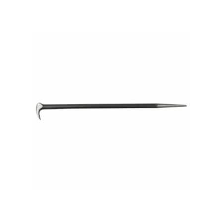 Mayhew Ladyfoot Pry Bar, 16 in L x 5/8 in Stock, Right Angle Chisel/Pointed, Round 479-40152