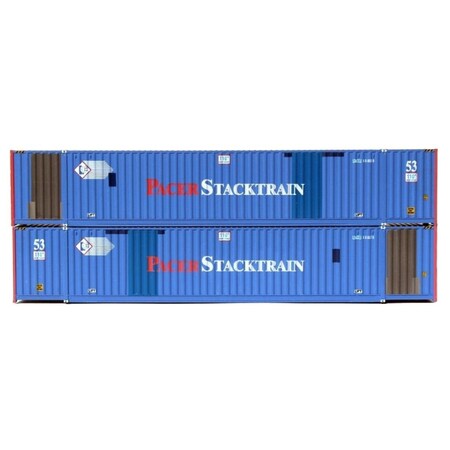 Jacksonville Terminal N Scale UMAX 53 6-42-6 High Cube Containers JTC535062