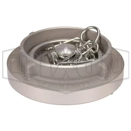 Dixon The Right Connection Fire Hose Cap with Cable, 2-1/2 in, Storz, Forged Aluminum, Domestic SC250-NL