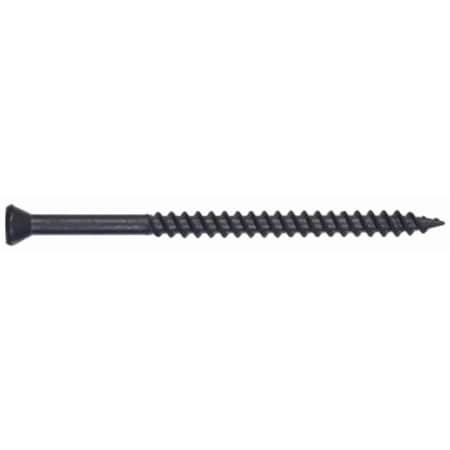 Hillman 47324 6 x 2.25 in. Black Phosphate Square Sharp Point Trim Screws 196546