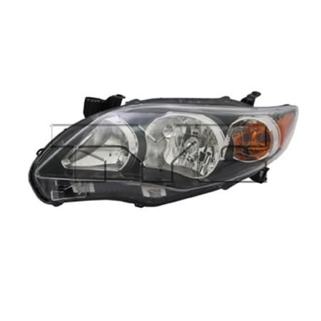 Tyc Capa Certified Headlight Assembly 20-9196-90-9