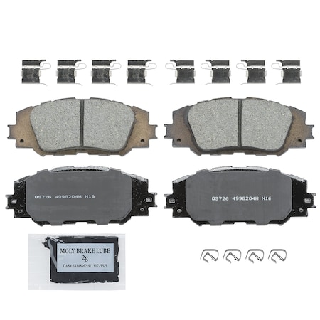 Wagner Brake QuickStop Front Disc Brake Pad Set Ceramic,  ZD1210A