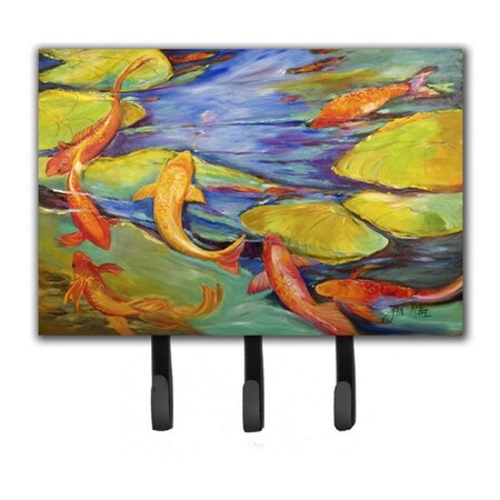 Carolines Treasures Koi Leash and Key Holder JMK1115TH68