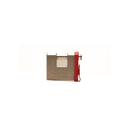 Doublelock FALCON X, Max Duty Brass Block Padlock (3.8 in W) with 1/2 inch Dowel Pin, Weatherproof 990-222A