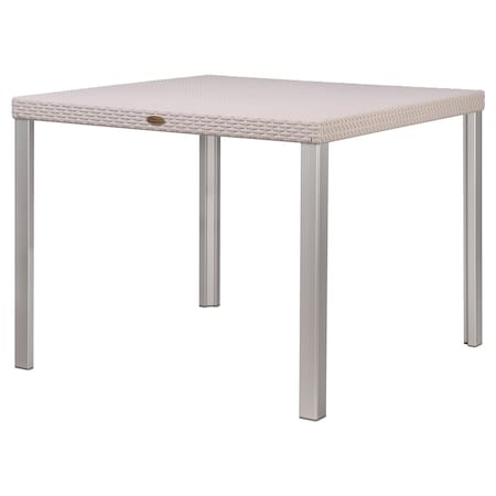 Lagoon Oslo Rattan Style Dining Table with Aluminum Legs 7020G6-D2LGS