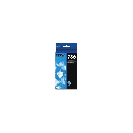 Epson DURABrite Ultra 786 Original Inkjet Ink Cartridge, Cyan T786220-S