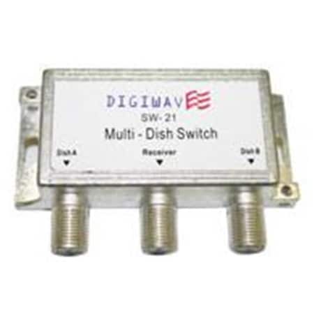 Digiwave DGS - SW21 - 2x1 Multiswitch for Dishnet Receiver - Legacy DGS-SW21