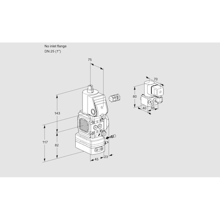 Honeywell Kromschroder VAG1-/25R/NWAE KS88001785