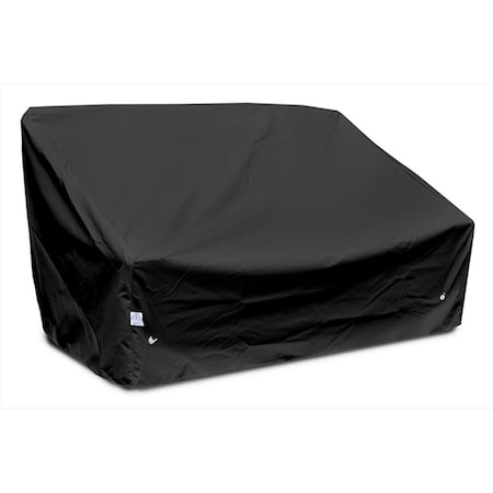 Koverroos Weathermax Deep 2-Seat Sofa Cover- Black - 58 W x 35 D x 32 H in. 76350