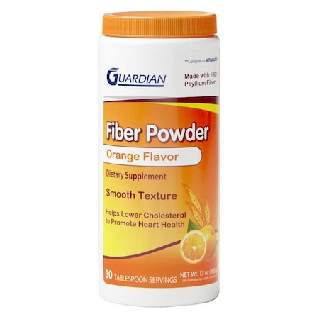 Medline Psyllium Fiber, Orange Flavored, 13 oz OTC403309