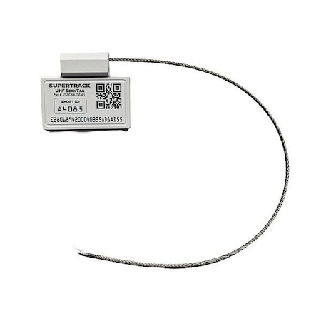 Supertrack RFID + QR Code Asset Tag, PK50 STU-CABLESEAL-50PK