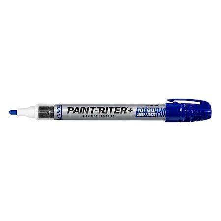 Markal Paint Marker, Medium Tip, Blue Color Family, Paint 97305