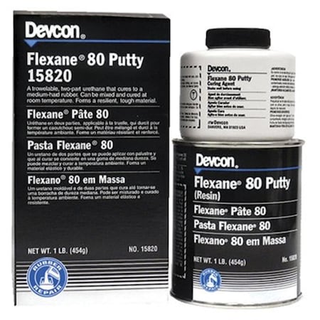 Devcon 1Lb Flexane 80 Puttyurehtane Co 230-15820
