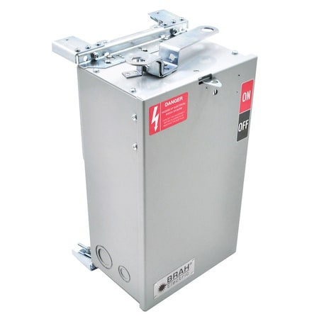 Brah Electric Bus Plug, 100 A, 600V, AC; BEC, H, J, R, 3 Phase, 4 Wire with Ground BEC3610GN