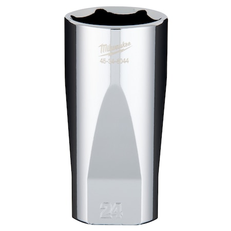 Milwaukee Tool SktExtension, Chr, 6P24mm, Chrm, 0.375in 45-34-8044