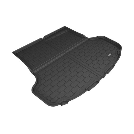 3D Maxpider Kagu Cargo Liner Cross Fold Floor Mat for 2018 Kia Stinger, Black M1KA0451309