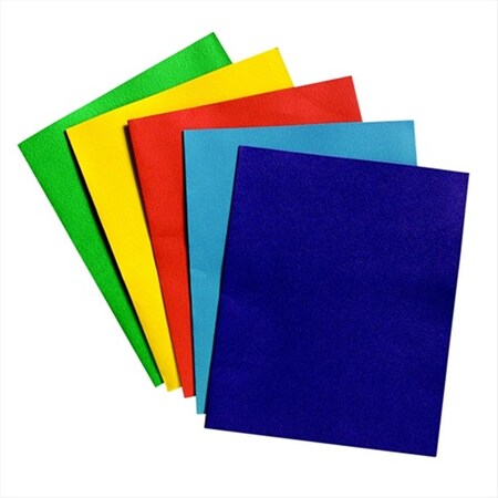 Pen2Paper 8.5 x 11 In. Heavy Duty Folder, Green, 25PK PE688160