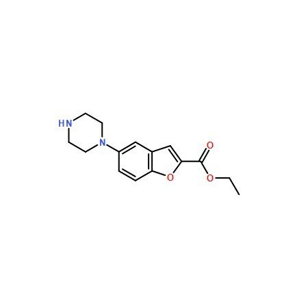 Ak Scientific Ethyl 5-(piperazin-1-yl)benzofuran-2-carboxylate (25g), CAS 163521-20-8 Z3676-25g