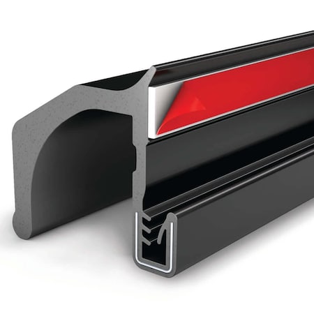 Trim-Lok FENDER FLARES Smooth Style Peel And Stick Design Black EPDM Rubber Universal 7 Feet Long Push DD6234BT-001B-SW