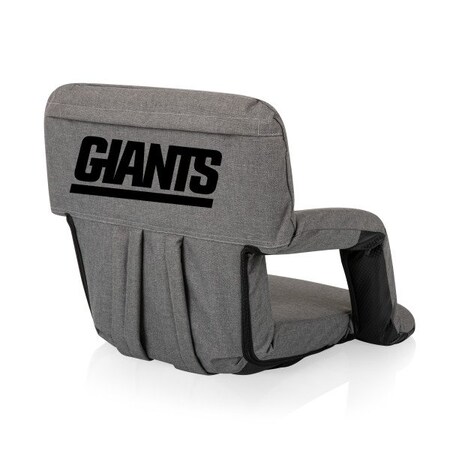 Picnic Time Family Of Brands NFL New York Giants - Ventura Portable Reclining Stadium Seat 618-00-105-214-2